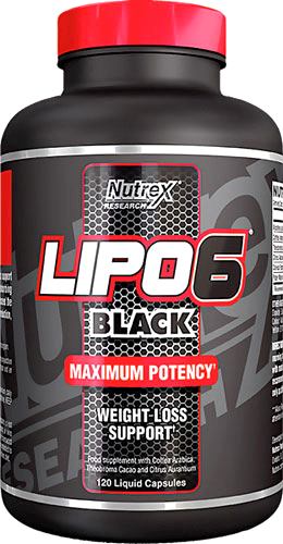 Жиросжигатель Nutrex Lipo-6 Black