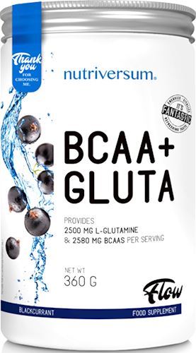 Аминокислоты BCAA с глютамином Nutriversum BCAA Gluta