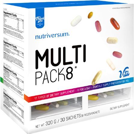 Витаминно-минеральный комплекс Nutriversum Multi Pack 8