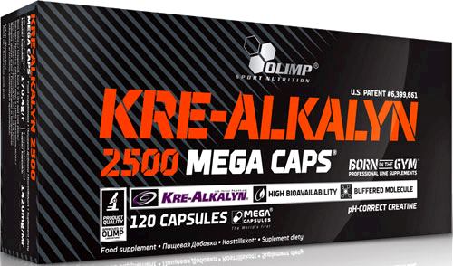 Креатин Olimp Kre-Alkalyn 2500 Mega Caps