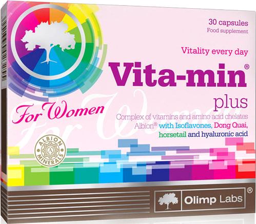 Витамины для женщин Olimp Vita-Min Plus For Women