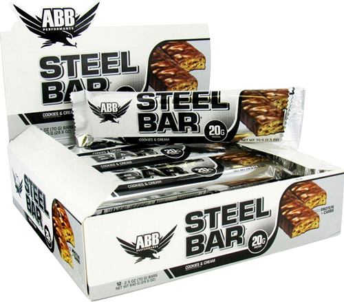 Протеиновые батончики Optimum Nutrition ABB Steel Bar