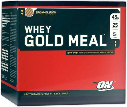 Заменители питания Optimum Nutrition Whey Gold Meal