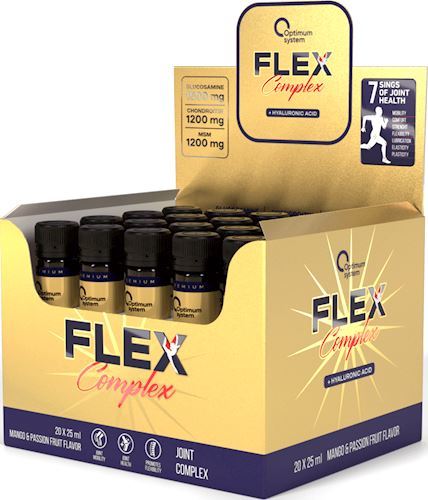 Для связок и суставов Optimum System Flex Complex Gold Series 20х25 мл Для связок и суставов Optimum System Flex Complex Gold Series 20х25 мл