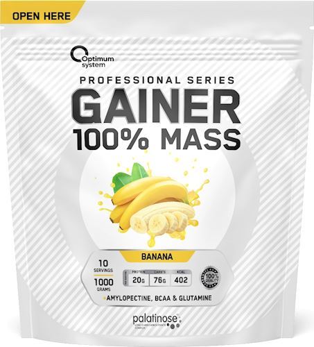 Гейнер Optimum System Gainer 100 Mass 1000 г Гейнер Optimum System Gainer 100 Mass 1000 г