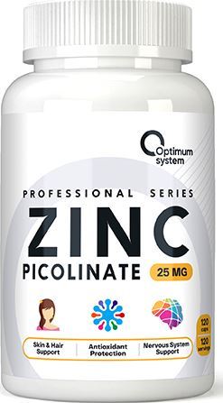 Пиколинат цинка Optimum System Zinc Picolinate Пиколинат цинка Optimum System Zinc Picolinate