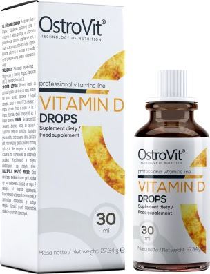 Витамин Д в каплях OstroVit Vitamin D Drops 30 мл