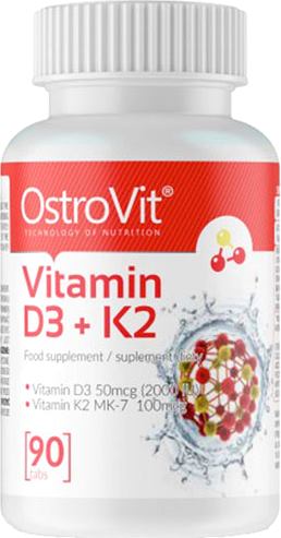 Витамины OstroVit Vitamin D3 + K2