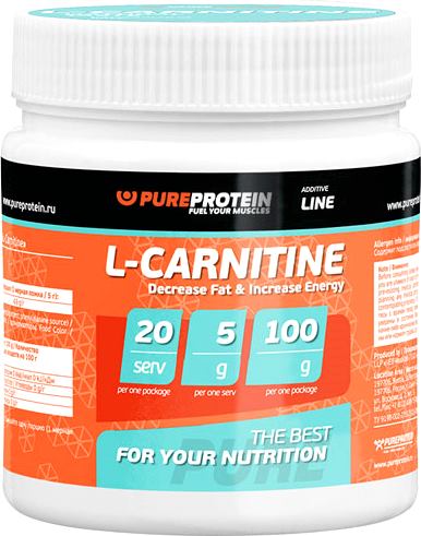 Карнитин PureProtein L-Carnitine