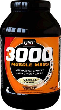 Гейнер QNT Muscle Mass 3000 1300 г