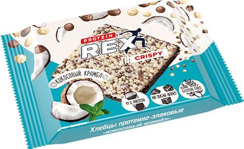 Протеино-злаковые хлебцы Rex Protein Crispy