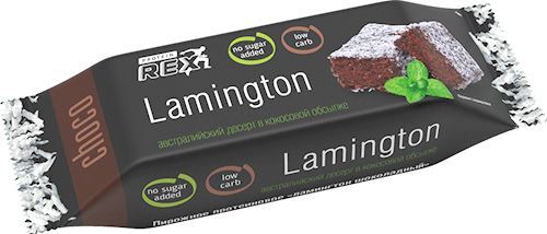 Протеиновое пирожное Rex Protein Lamington