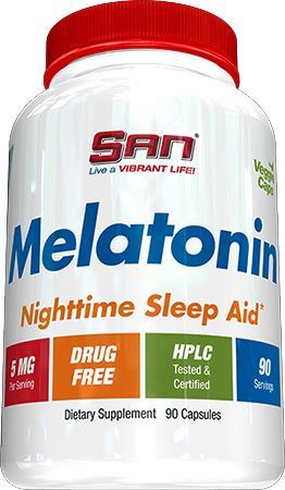Мелатонин SAN Melatonin 5mg 90 капс