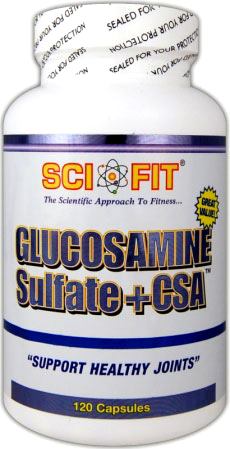 Глюкозамин хондроитин Sci Fit Glucosamine Sulfate + CSA