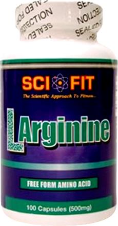 Аргинин Sci Fit L-Arginine 500 mg