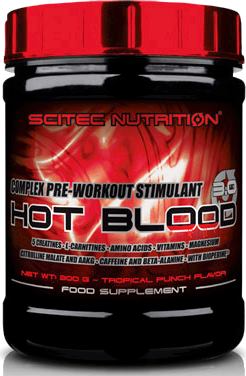 Предтренировочный комплекс Scitec Nutrition Hot Blood 3.0