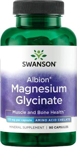 Глицинат магния Swanson Albion Magnesium Glycinate