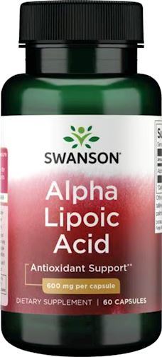 Антиоксидант Alpha Lipoic Acid 600 мг от Swanson