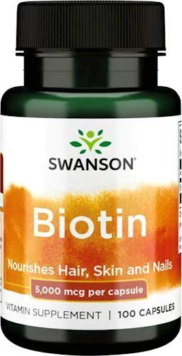 Биотин Swanson Biotin 5000 мкг