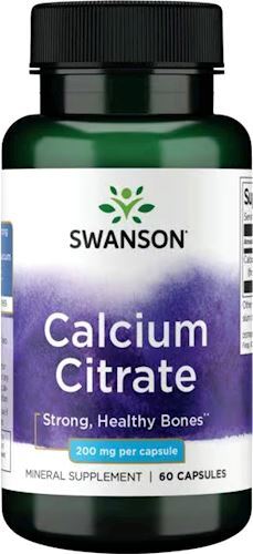 Swanson Calcium Citrate 200 мг