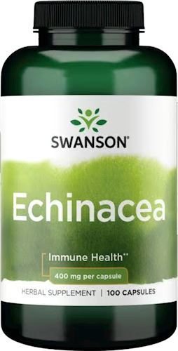 Экстракт эхинацеии Swanson Echinacea 400 мг