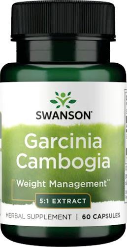 Экстракт гарцинии камбоджийской Swanson Garcinia Cambogia 60 капс