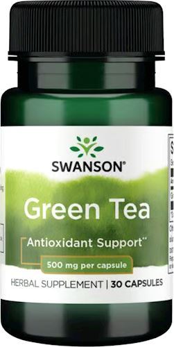 Экстракт зеленого чая Swanson Green Tea 500 мг 30 капс