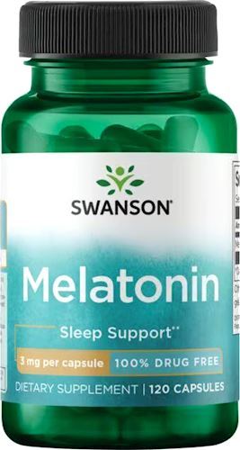 Мелатонин Swanson Melatonin 3 мг 120 капс