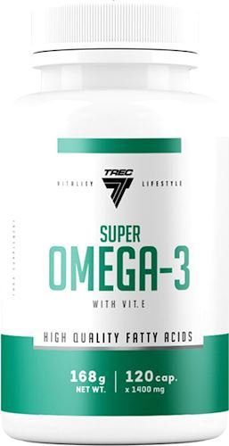 Рыбий жир с омега-3 Trec Nutrition Super Omega-3 120 капс Рыбий жир с омега-3 Trec Nutrition Super Omega-3 120 капс