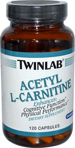 Карнитин Twinlab Acetyl L-Carnitine 500 мг