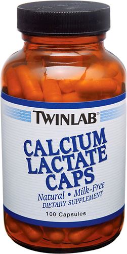 Кальций Twinlab Calcium Lactate Caps