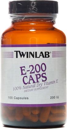 Витамин Е Twinlab E-200 Caps 200mg