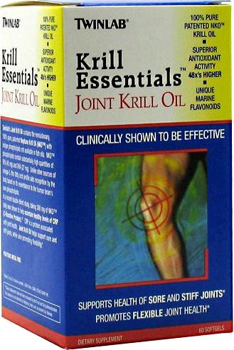 Глюкозамин хондроитин Twinlab Joint Krill Oil