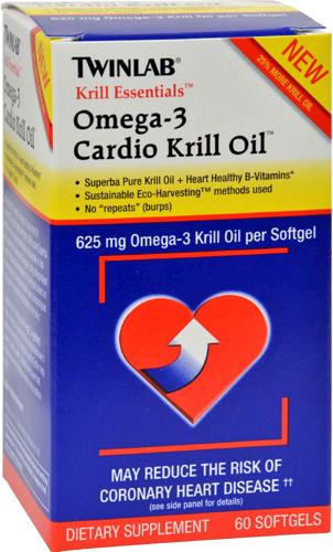 Омега-3 Twinlab Krill Essentials Omega-3 Cardio Krill Oil