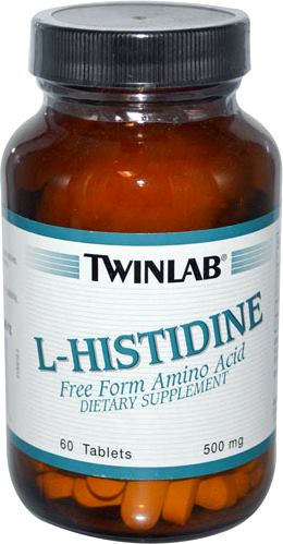 Гистидин Twinlab L-Histidine 500mg