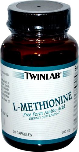 Аминокислота метионин Twinlab L-Methionine