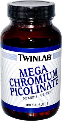 Пиколинат хрома Twinlab Mega Chromium Picolinate