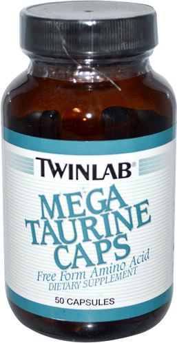 Таурин Twinlab Mega Taurine Caps
