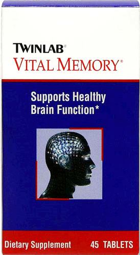 Витамины Twinlab Vital Memory