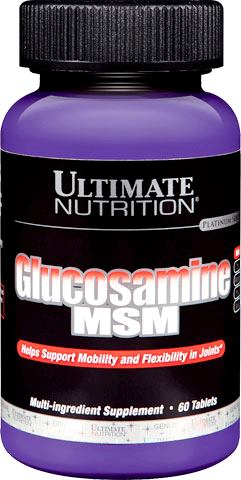 Глюкозамин МСМ Ultimate Nutrition Glucosamine MSM