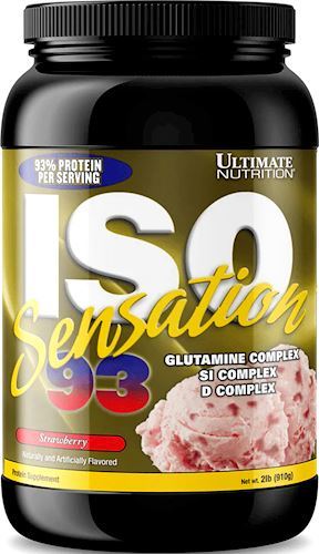 Протеин Iso Sensation 93 от Ultimate Nutrition Протеин Iso Sensation 93 от Ultimate Nutrition