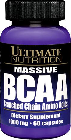 Аминокислоты Ultimate Nutrition Massive BCAA 1000mg