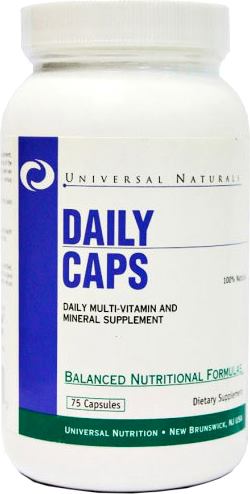 Витамины и минералы Universal Nutrition Daily Caps