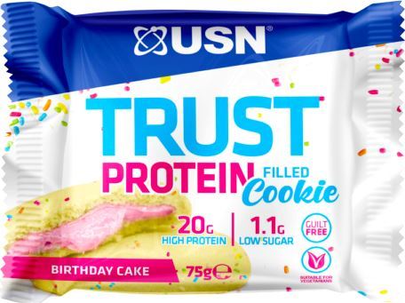 Протеиновое печенье USN Trust Protein Filled Cookie 75 г