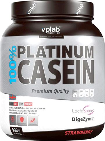 Казеин Vplab 100% Platinum Casein (VP laboratory)