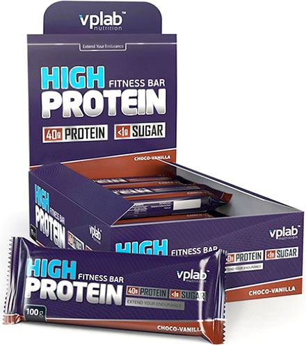 Протеиновые батончики Vplab High Protein Bar (VP laboratory)