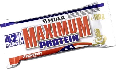 Протеиновые батончики Weider 42% Maximum Protein Bar