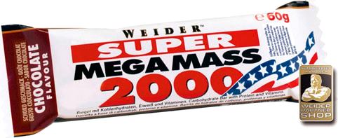 Протеиновые батончики Weider Mega Mass 2000 Bar