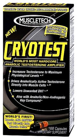 Cryotest - повышение уровня тестостерона от MuscleTech!