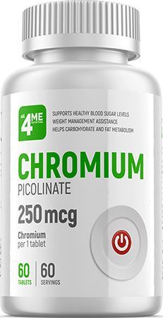 Пиколинат хрома 4Me Nutrition Chromium Picolinate 250 мкг